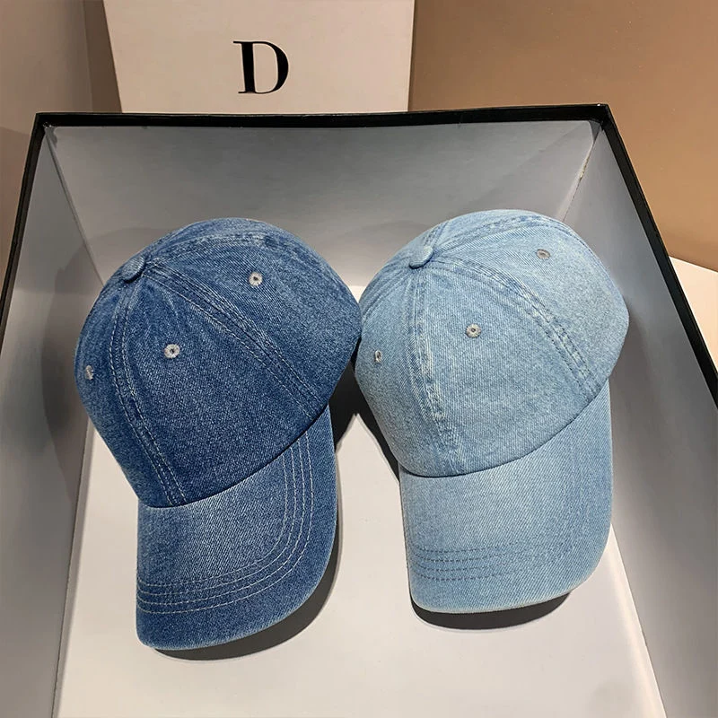 Damen Klassische Denim-Baseball-Cap Skanto
