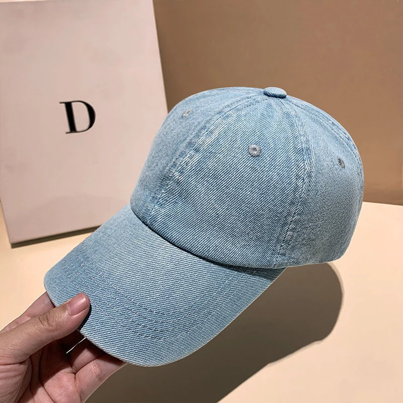 Damen Klassische Denim-Baseball-Cap Skanto