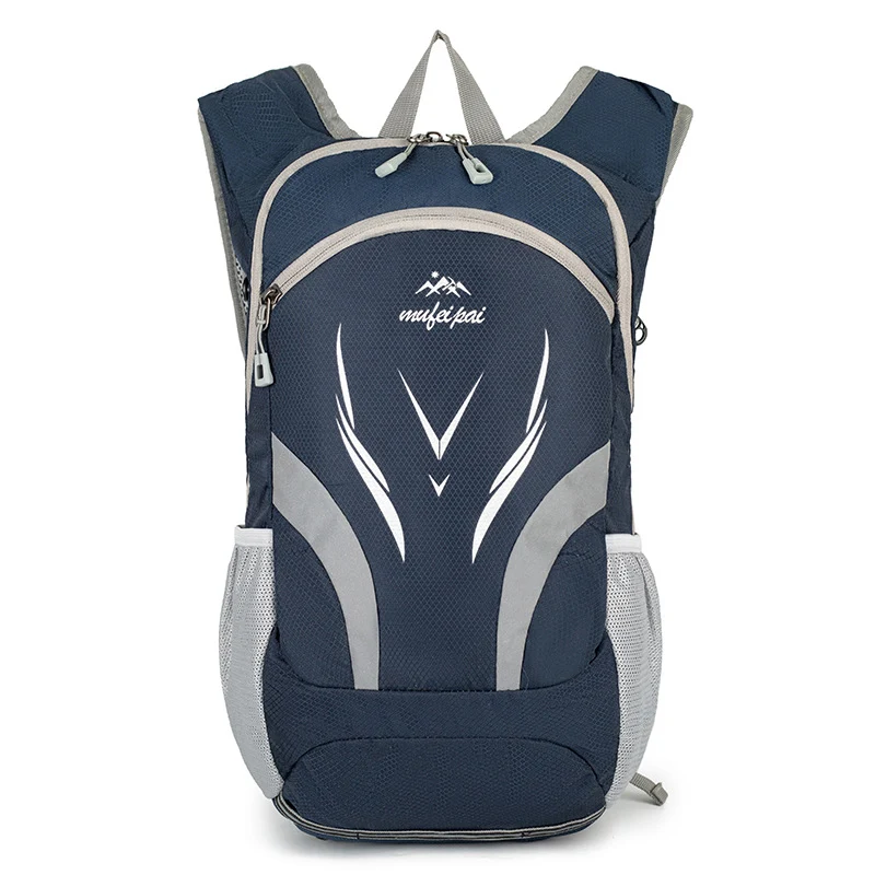 Leichter Unisex Trinkrucksack mit integriertem Trinksystem, atmungsaktivem Netzrücken und seitlichen Netztaschen Skanto