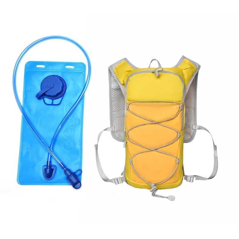 Leichter Unisex Trinkrucksack mit 2L Blase und atmungsaktivem Netz Skanto