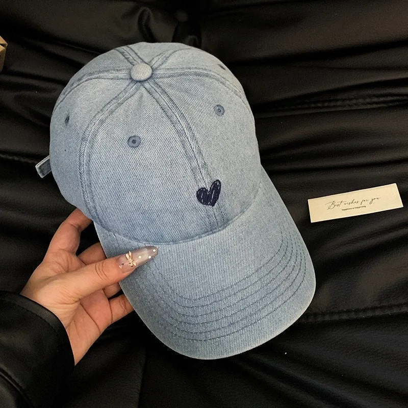 Damen Klassische Denim-Baseball-Cap Skanto