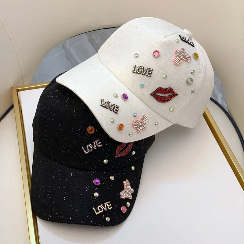 Damen Verzierte Grafik Baseball Cap Skanto