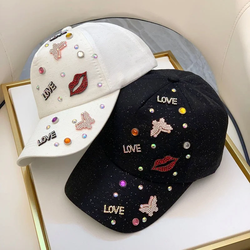 Damen Verzierte Grafik Baseball Cap Skanto