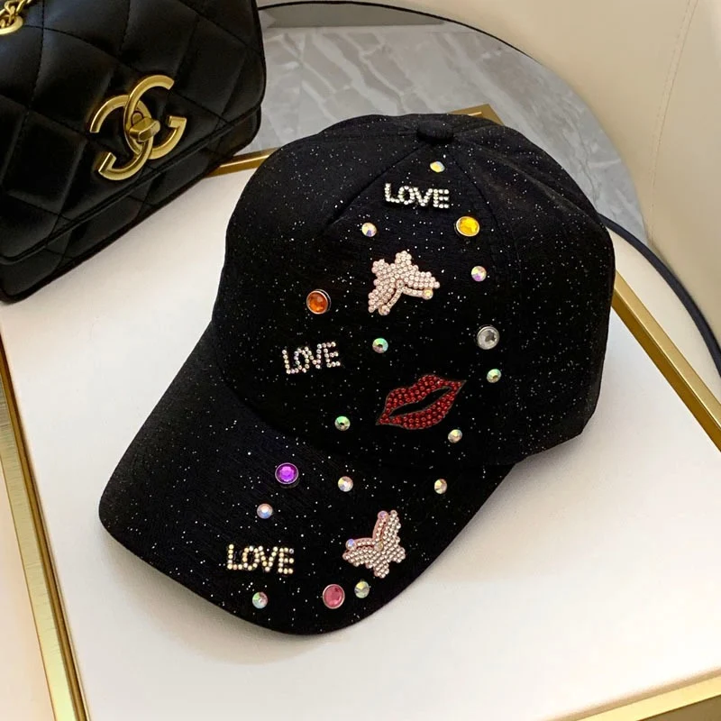 Damen Verzierte Grafik Baseball Cap Skanto