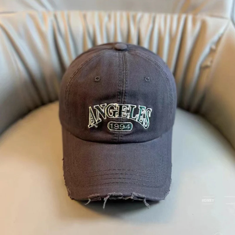 Damen Verstellbare Baseball Cap im Used-Look im Vintage-Stil Skanto