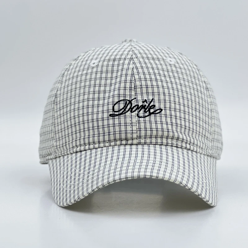 Damen Strukturierte Karierte Baseball Cap Skanto