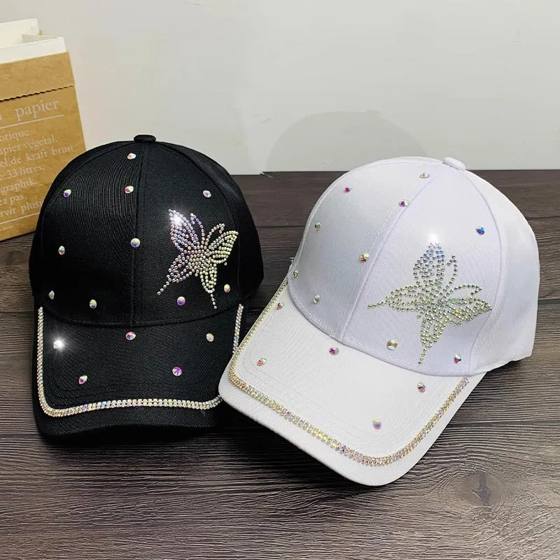 Skanto Damen Baseball Cap mit Strasssteinen Skanto