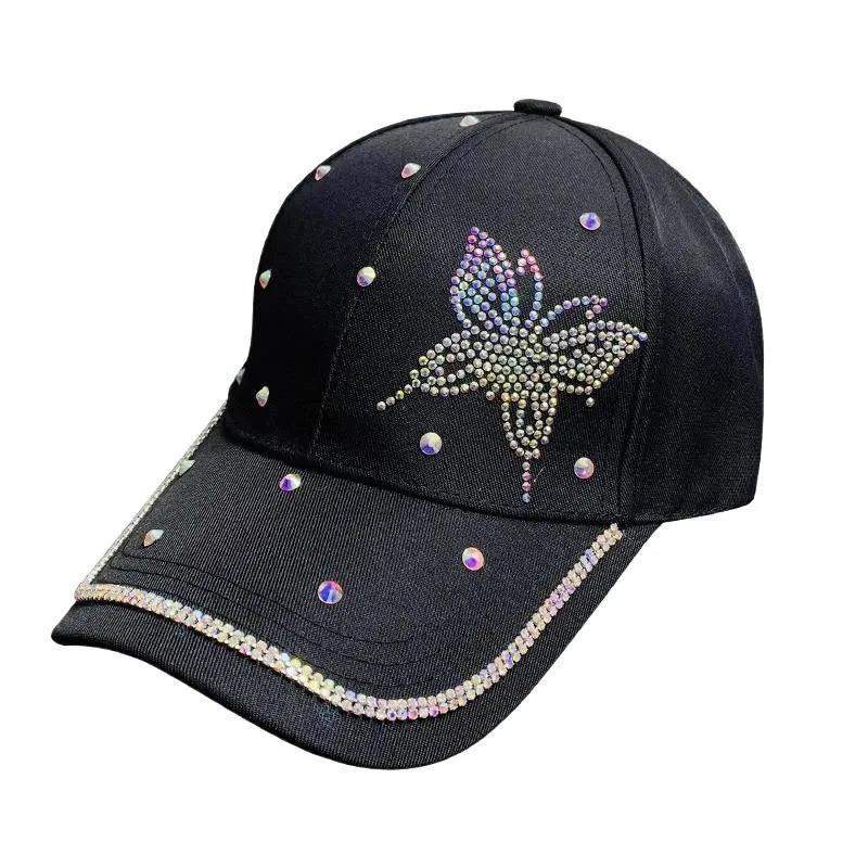 Skanto Damen Baseball Cap mit Strasssteinen Skanto