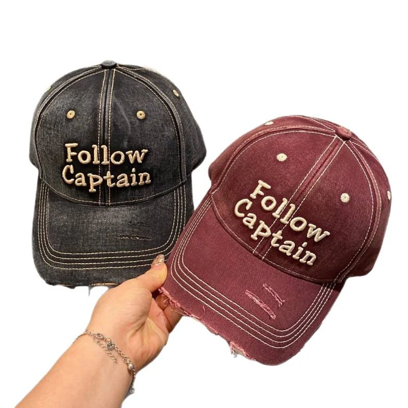 Herren Vintage Baseballkappe im Used-Look Skanto