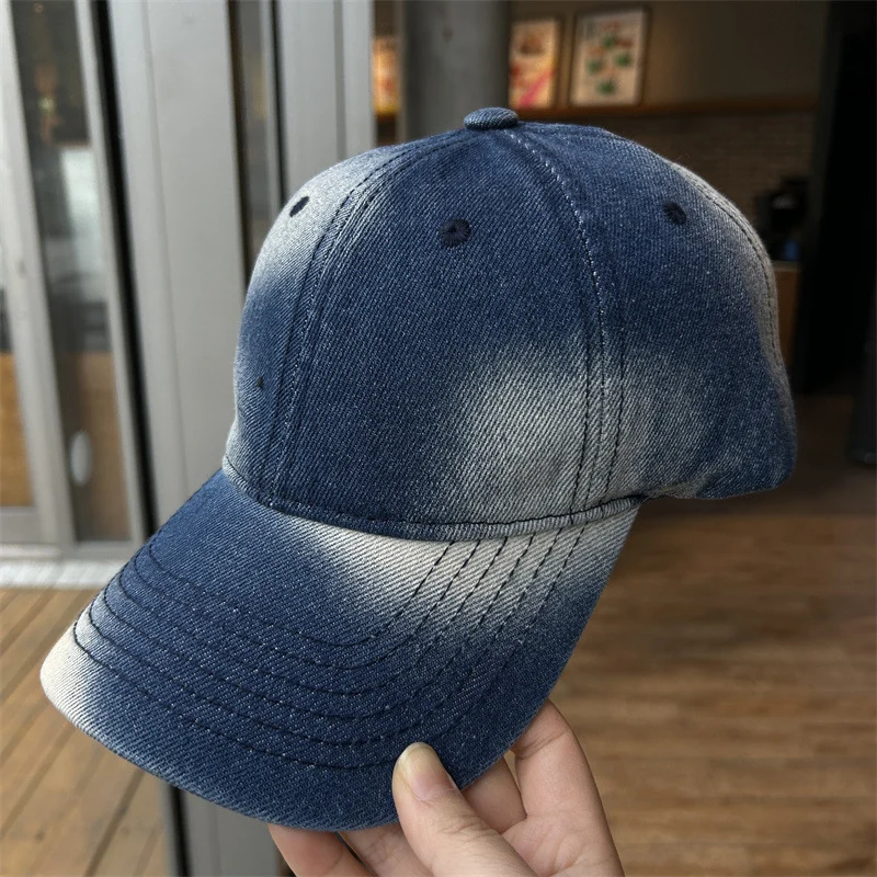 Damen Denim Baseballkappe im Used-Look Skanto 1784083710