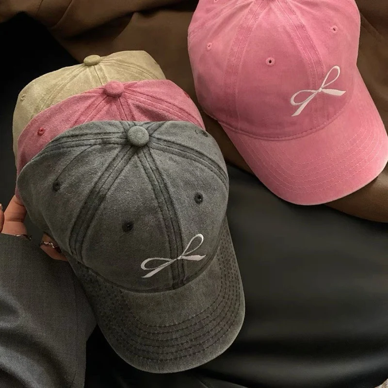 Damen lässige bestickte Baseballkappe Skanto