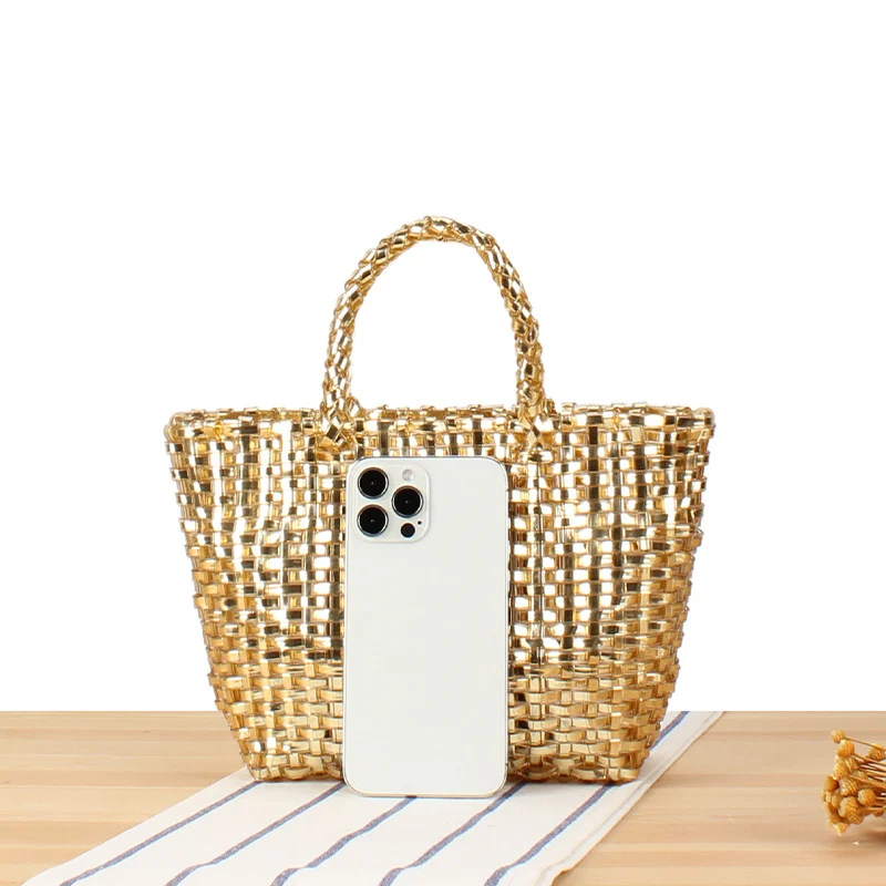 Edle Raffia-Tragetasche Skanto