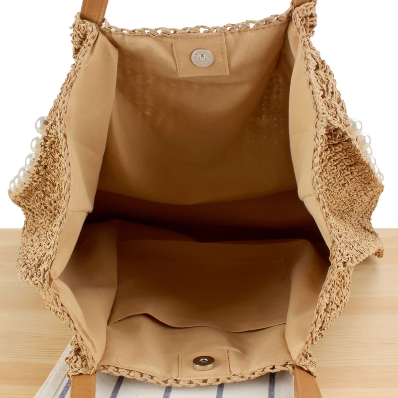 Perlen-Strandtasche Skanto