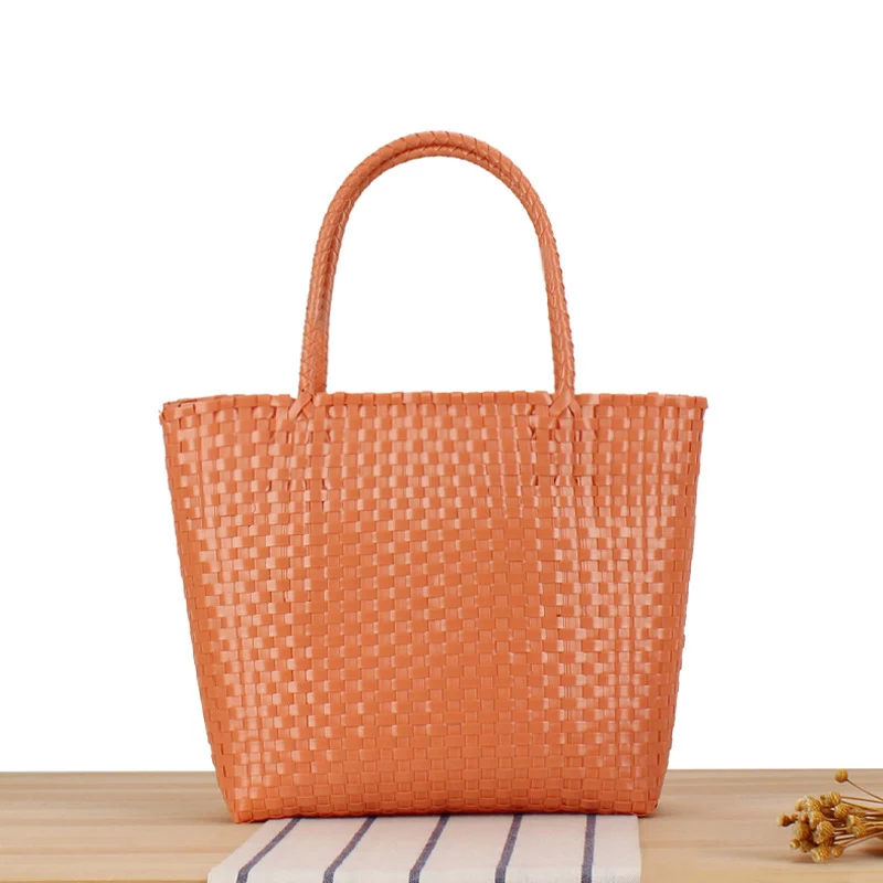 Moderne Strandtasche mit strapazierfähigem Geflecht Skanto
