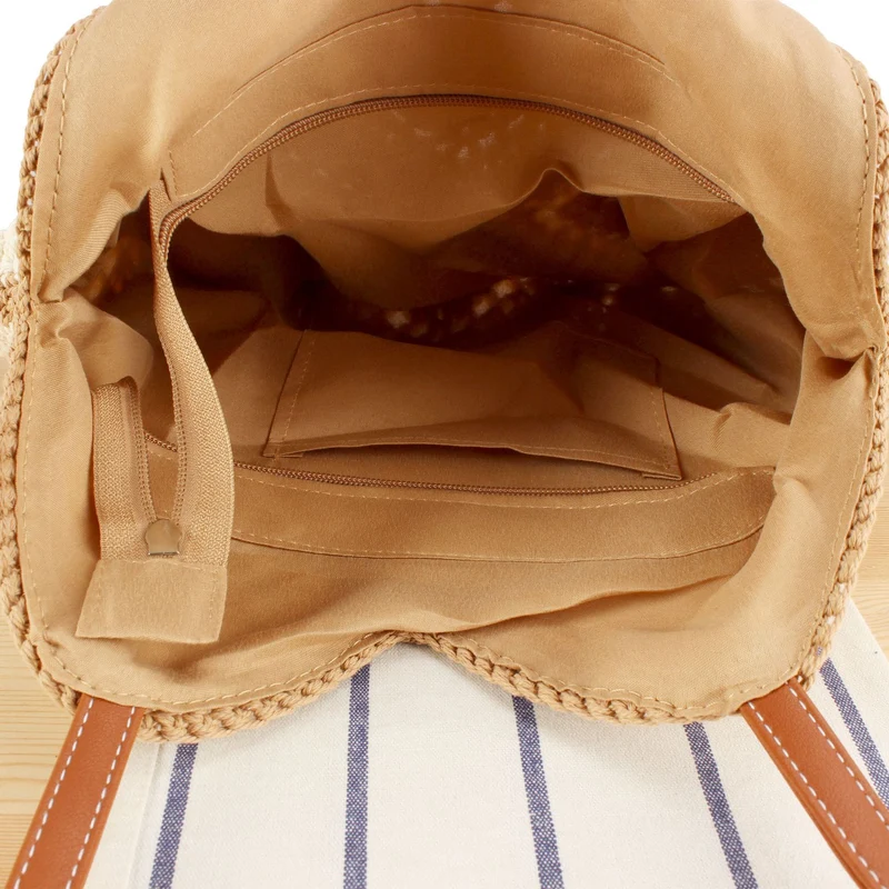 Handgemachte Makramee Shopper-Tasche Skanto