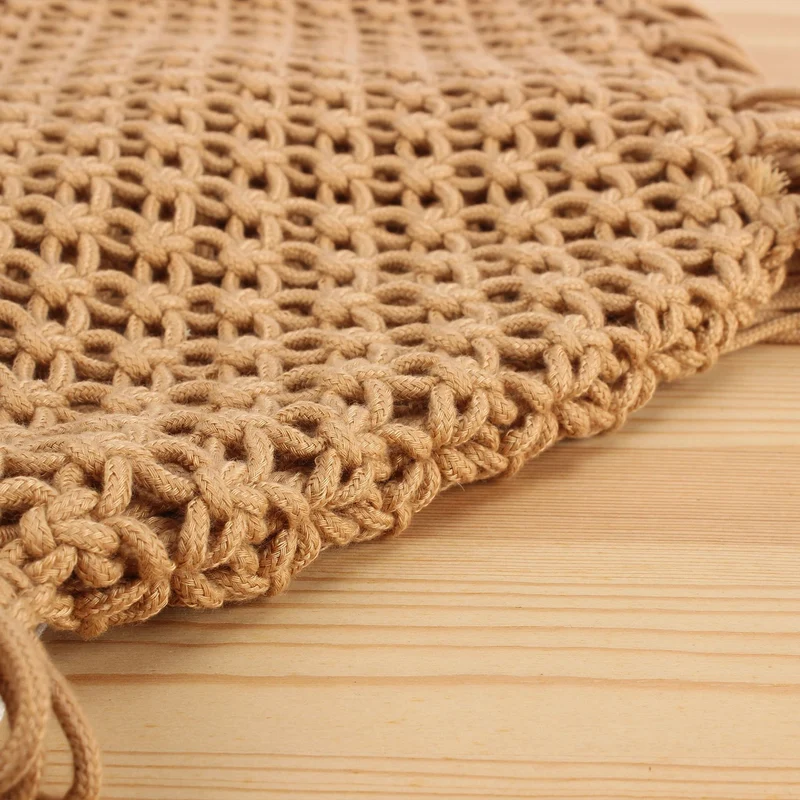 Großer Makramee-Einkaufskorb Skanto