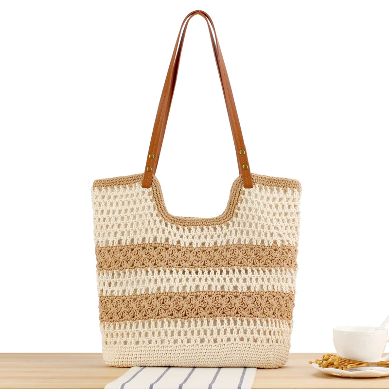 Makramee-Handtasche mit stabilem Griff Skanto