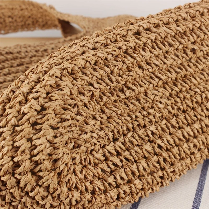 Leichte Strandtasche mit raffinierter Flechtung Skanto