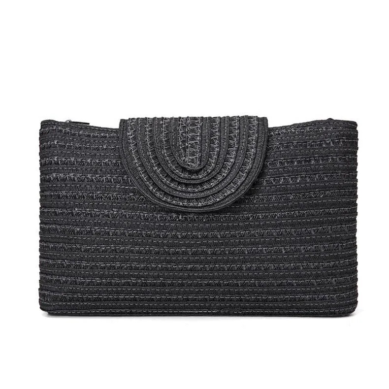 Elegante Clutch-Tasche mit hochwertiger Webstruktur Skanto