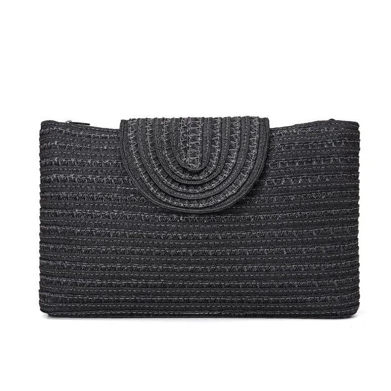 Elegante Clutch-Tasche mit hochwertiger Webstruktur Skanto