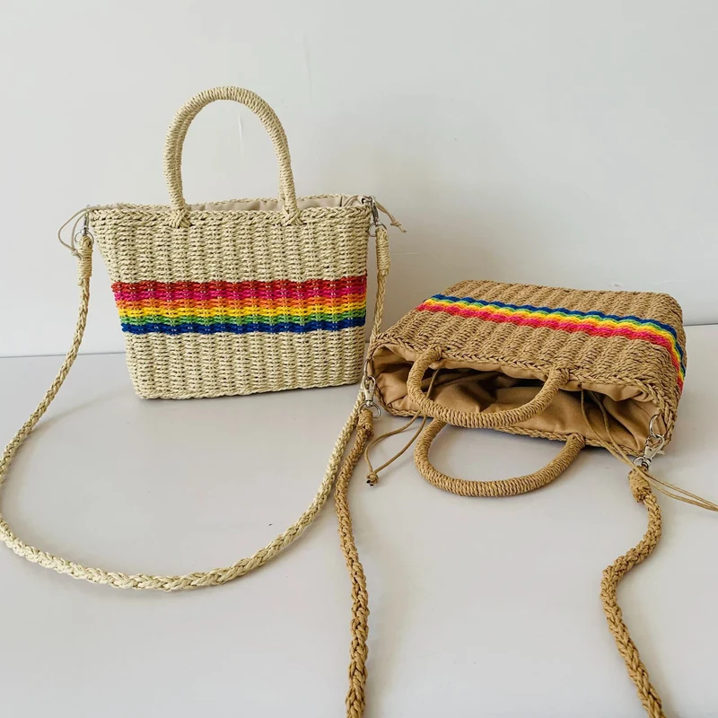 Strandtasche mit farbigen Akzenten Skanto