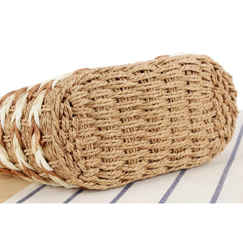 Geflochtene Designer-Handtasche mit abnehmbarem Schultergurt Skanto