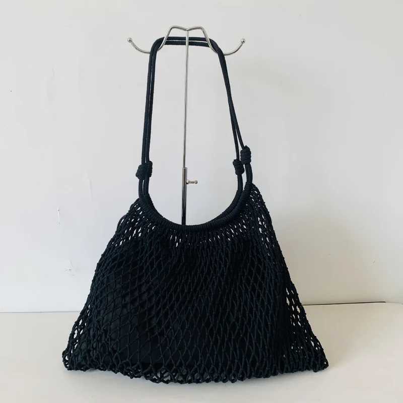 Mesh-Strandtasche mit verstellbarem Kordelzug Skanto
