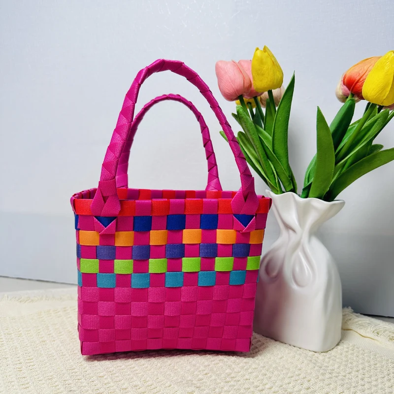 Geflochtene Jutetasche Skanto