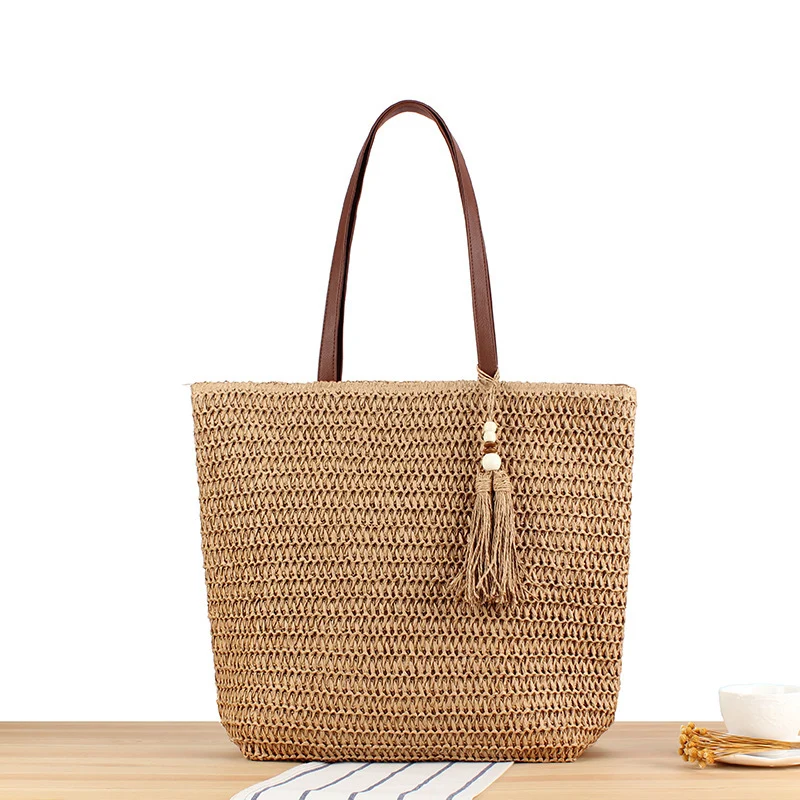Handgefertigte Strandtasche mit verstellbaren Griffen Skanto