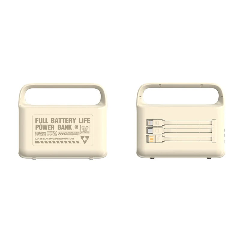 Tragbare Powerbank mit Lichtfunktion Skanto