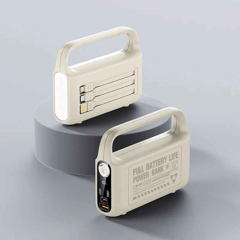 Tragbare Powerbank mit Lichtfunktion Skanto