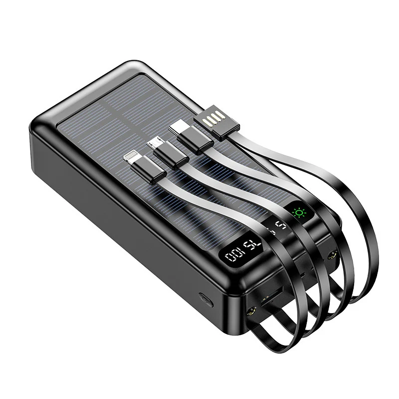 Solar-Powerbank mit mehreren Schnellladefunktionen Skanto