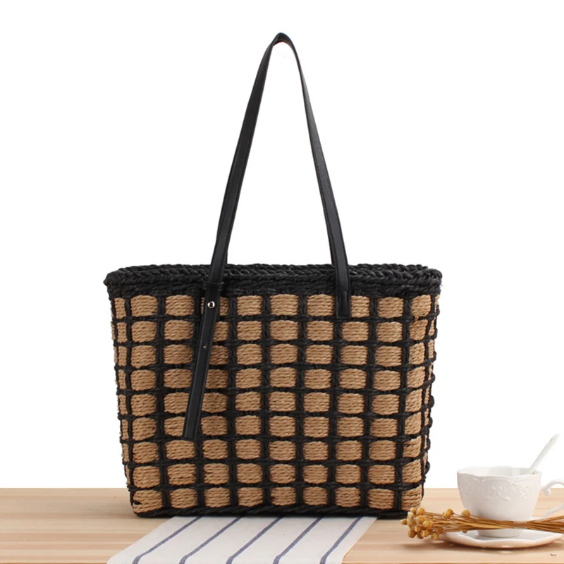 Elegante Strohtasche im stilvollen Design Skanto