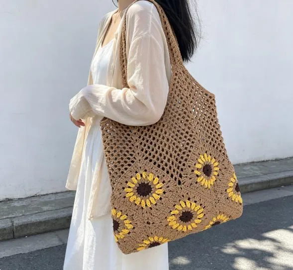 Handgemachte Häkeltasche Skanto