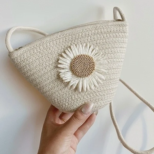 Handtasche mit Blumenmuster Skanto