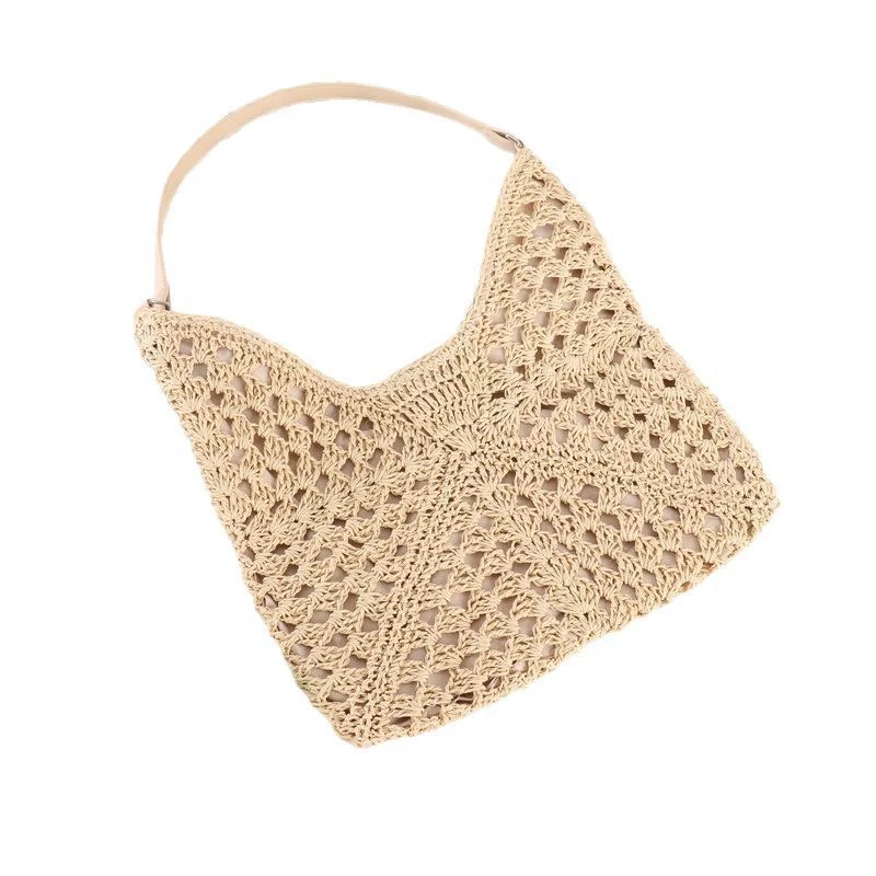 Handgefertigte Makramee-Schultertasche im stilvollen Design Skanto