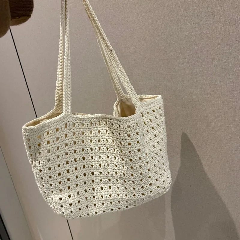 Gehäkelte Strandtasche Skanto