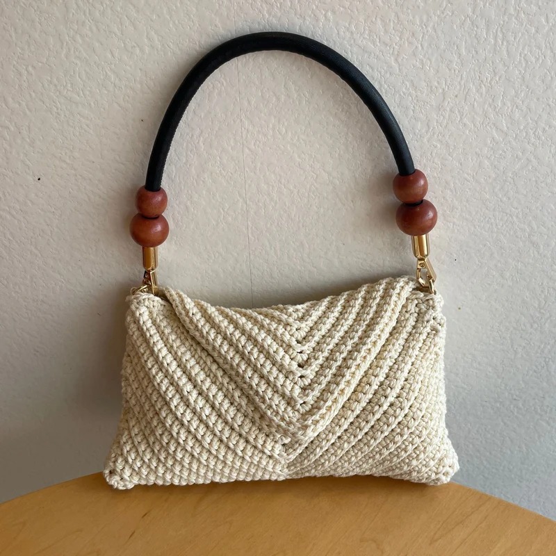 Elegante gewebte Umhängetasche Skanto