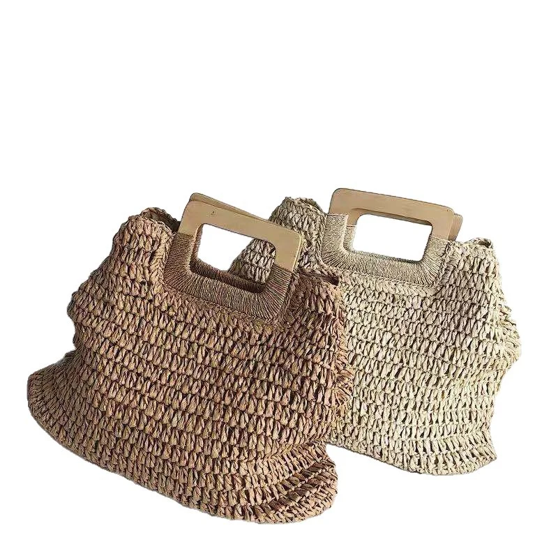 Designer-Handtasche mit praktischem Holzgriff Skanto