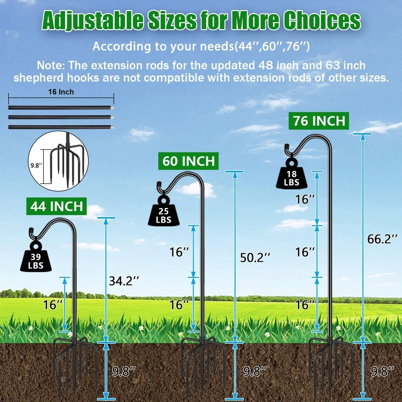 Wetterfester Gartenstecker Skanto