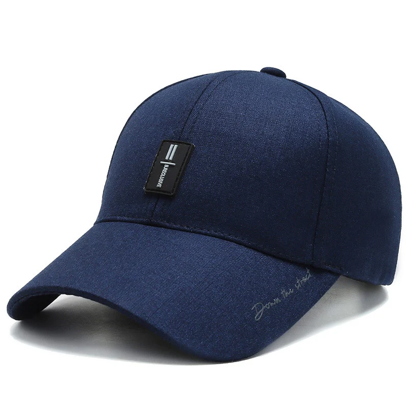 Herren Strukturierte Denim Baseball Cap Skanto