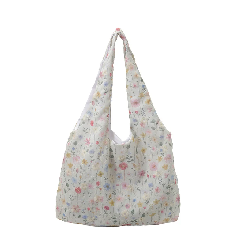 Praktische Einkaufstasche mit Blumenmuster Skanto
