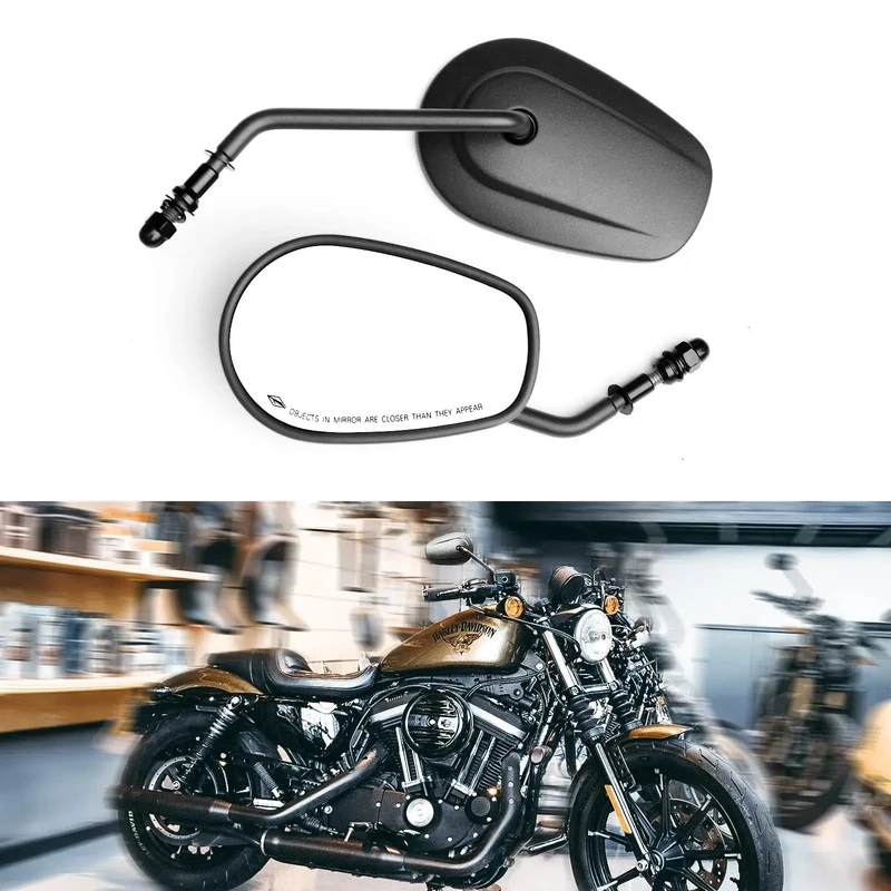Verstellbare Motorrad-Seitenspiegel mit hochwertigem Chrom-Finish Skanto