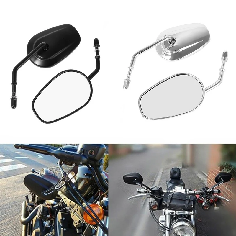 Motorradspiegel mit verstellbarem Arm und robustem Design Skanto