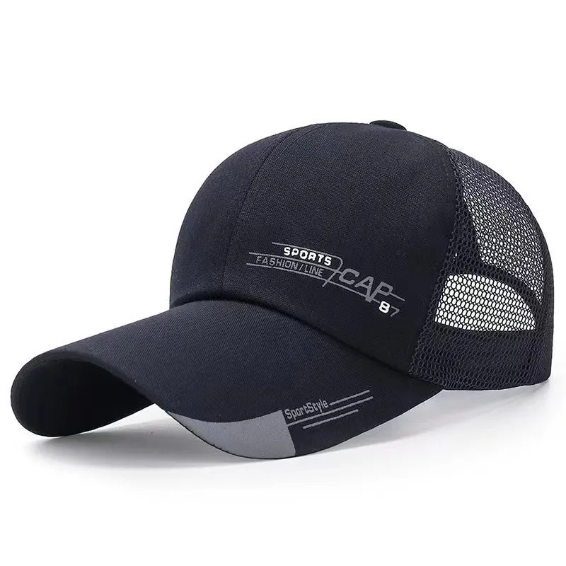 Damen Sportliche Mesh-Cap mit Schnalle Skanto
