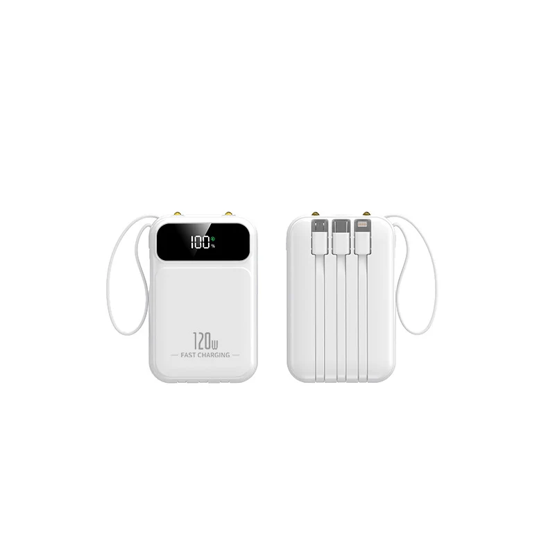 Tragbare Powerbank mit Digitalanzeige von Skanto