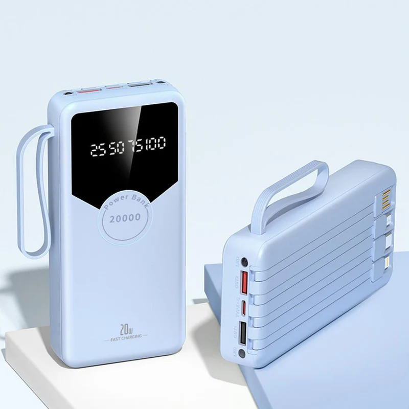 Powerbank mit Schnellladung und LED-Anzeige Skanto