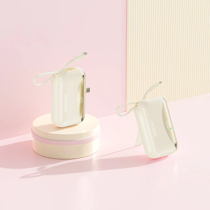 Powerbank mit digitaler Akkustandsanzeige Skanto