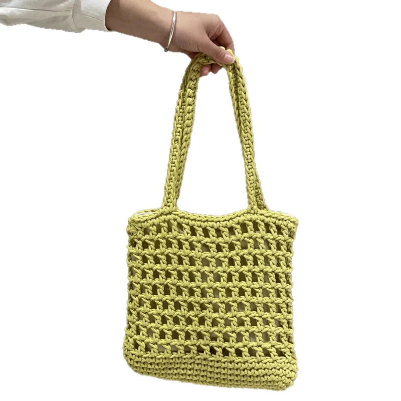 Handgeknüpfte Netztasche Skanto
