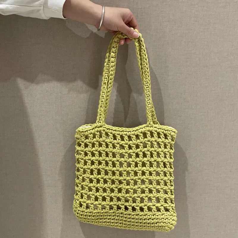 Handgeknüpfte Netztasche Skanto